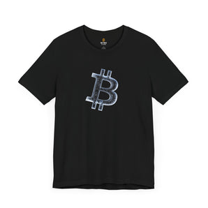 Ice Crystal Bitcoin T-Shirt