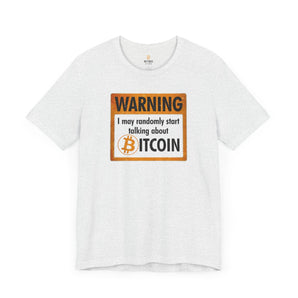 Bitcoin Warning T-Shirt