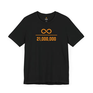 Infinity Divided By 21 Million T-Shirt