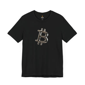 Liquid Metal Bitcoin T-Shirt