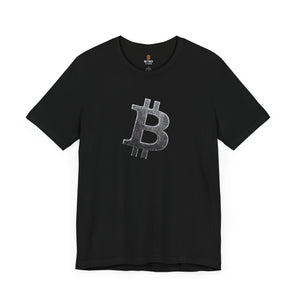 Silver Bitcoin T-Shirt