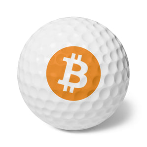 Bitcoin Golf Balls, 6pcs