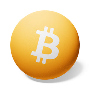 Bitcoin Ping Pong Balls, 6 pcs